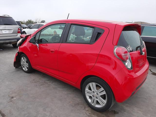 KL8CB6S97DC610660 - 2013 CHEVROLET SPARK RED photo 2