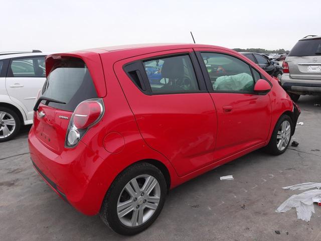 KL8CB6S97DC610660 - 2013 CHEVROLET SPARK RED photo 3