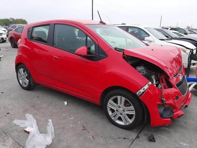 KL8CB6S97DC610660 - 2013 CHEVROLET SPARK RED photo 4