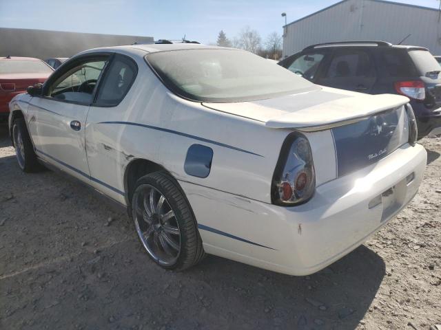 2G1WM15K969225023 - 2006 CHEVROLET MONTECARLO 白色 照片 3