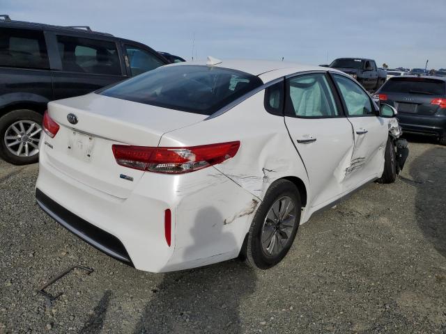 KNAGT4LE2J5020658 - 2018 KIA OPTIMA HYB WHITE photo 4