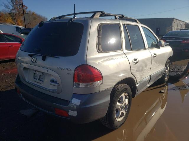 KM8SC13D75U932874 - 2005 HYUNDAI SANTA FE G SILVER photo 4