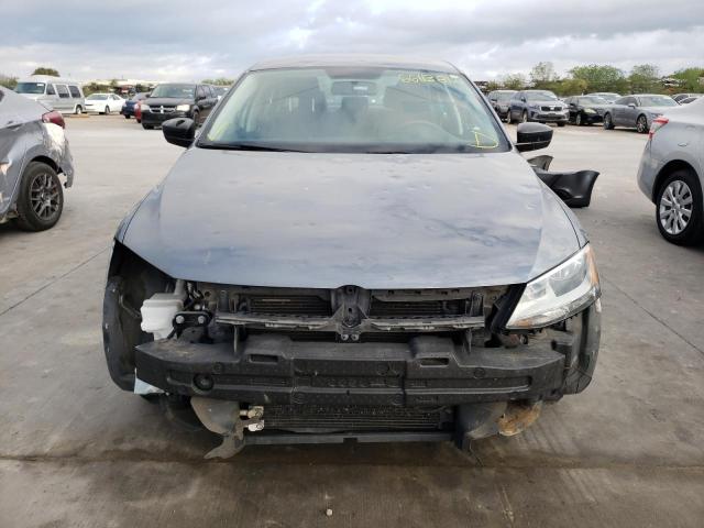3VW2K7AJ0EM294908 - 2014 VOLKSWAGEN JETTA BASE GRAY photo 5