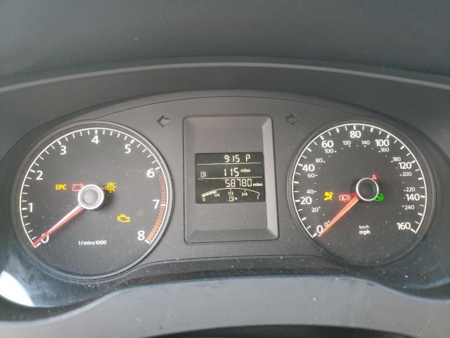 3VW2K7AJ0EM294908 - 2014 VOLKSWAGEN JETTA BASE GRAY photo 9