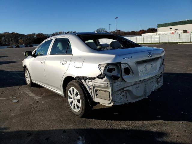 1NXBU4EE3AZ377100 - 2010 TOYOTA COROLLA XS SILVER photo 3