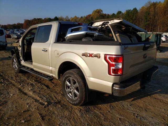 1FTEW1EP4JKC63985 - 2018 FORD F150 SUPER GOLD photo 3