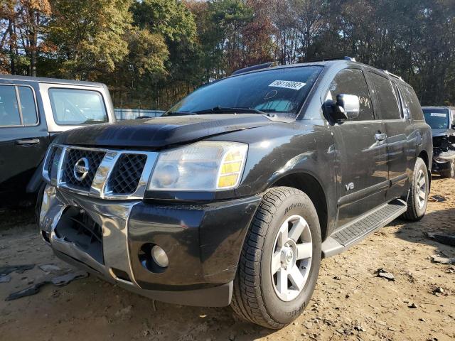 5N1BA08A77N716552 - 2007 NISSAN ARMADA SE BLACK photo 2