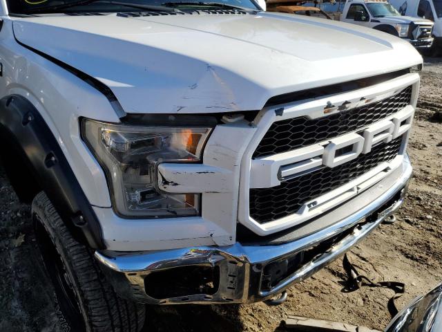 1FTFW1EFXFFA55878 - 2015 FORD F150 SUPER WHITE photo 9