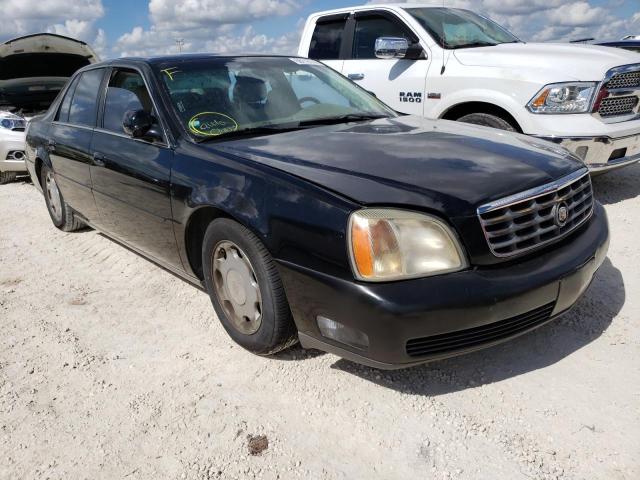 1G6KE57Y41U142691 - 2001 CADILLAC DEVILLE DH BLACK photo 1