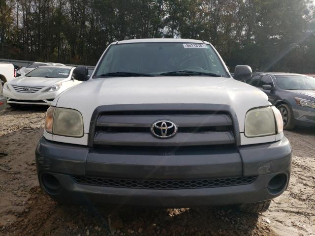 5TBJU321X5S455984 - 2005 TOYOTA TUNDRA WHITE photo 5