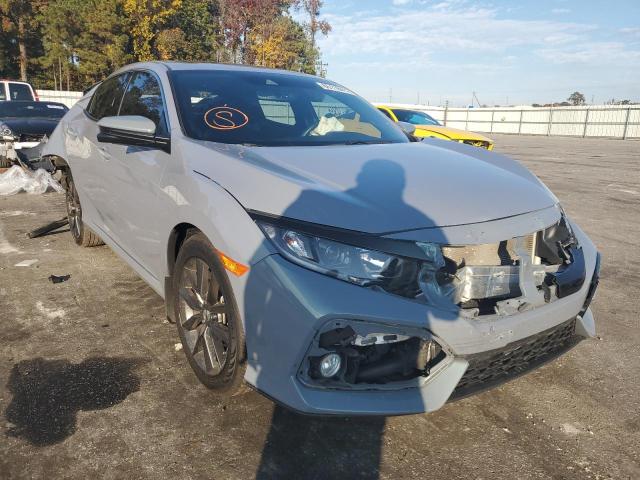 SHHFK7H81LU203958 - 2020 HONDA CIVIC EXL Szary zdjęcie 1