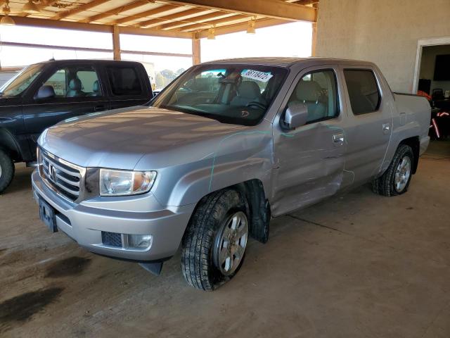 5FPYK1F41CB460715 - 2012 HONDA RIDGELINE SILVER photo 2