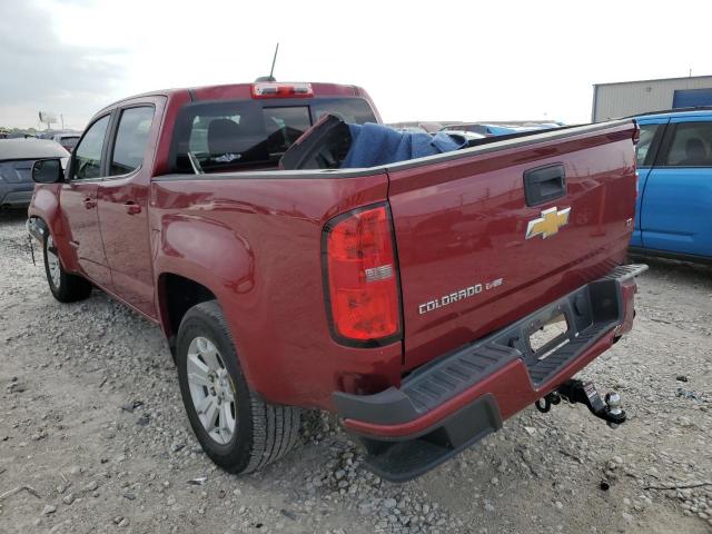 1GCGSCEN2J1250219 - 2018 CHEVROLET COLORADO L RED photo 3