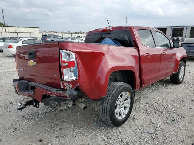 1GCGSCEN2J1250219 - 2018 CHEVROLET COLORADO L RED photo 4
