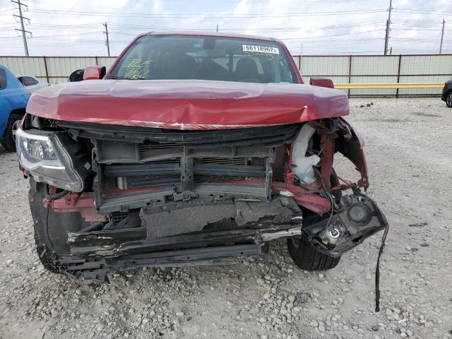 1GCGSCEN2J1250219 - 2018 CHEVROLET COLORADO L RED photo 9