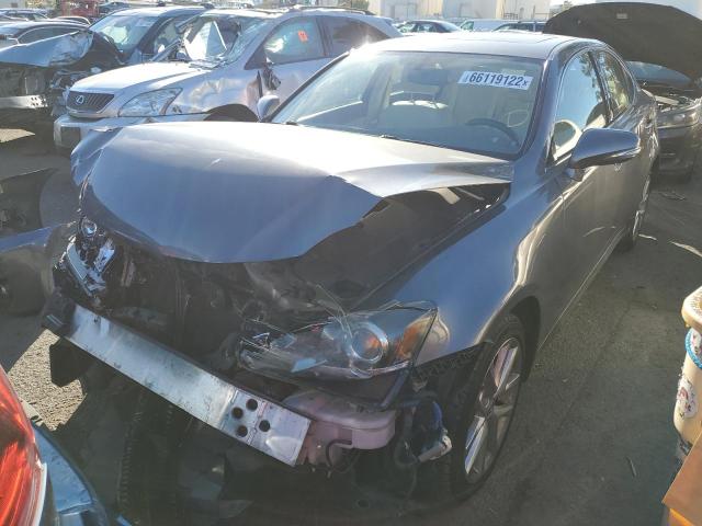 JTHCF5C25D5063883 - 2013 LEXUS IS 250 GRAY photo 2