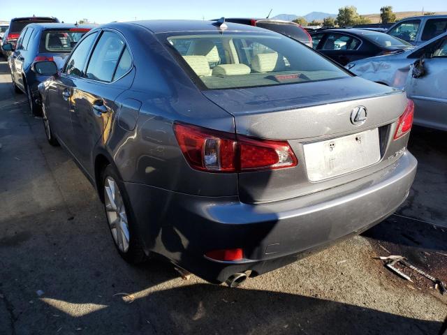 JTHCF5C25D5063883 - 2013 LEXUS IS 250 GRAY photo 3