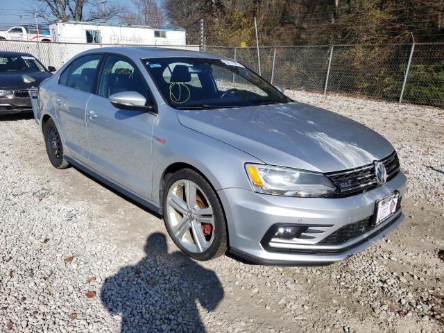 3VW4T7AJ4GM244215 - 2016 VOLKSWAGEN JETTA GLI SILVER photo 1