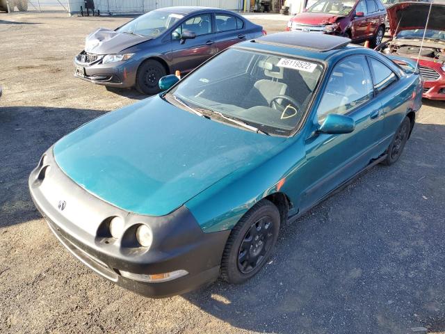 JH4DC4354SS004534 - 1995 ACURA INTEGRA LS GREEN photo 2