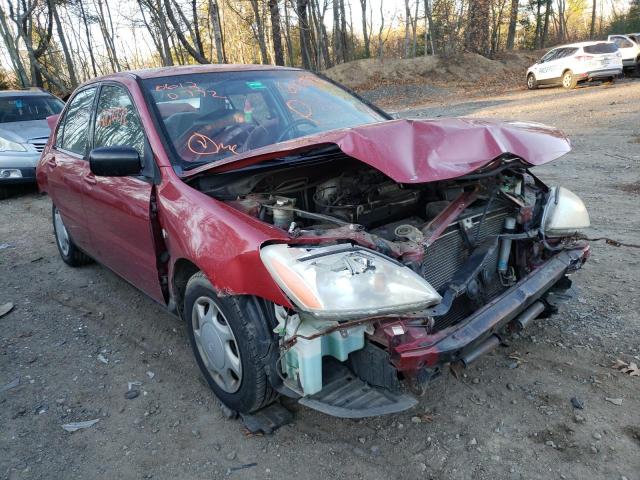 JA3AJ26E74U065828 - 2004 MITSUBISHI LANCER ES RED photo 1