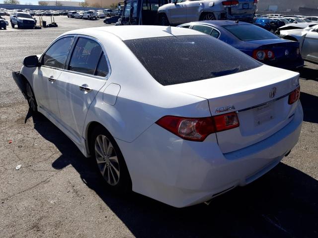 JH4CU2F80EC005200 - 2014 ACURA TSX SE WHITE photo 3