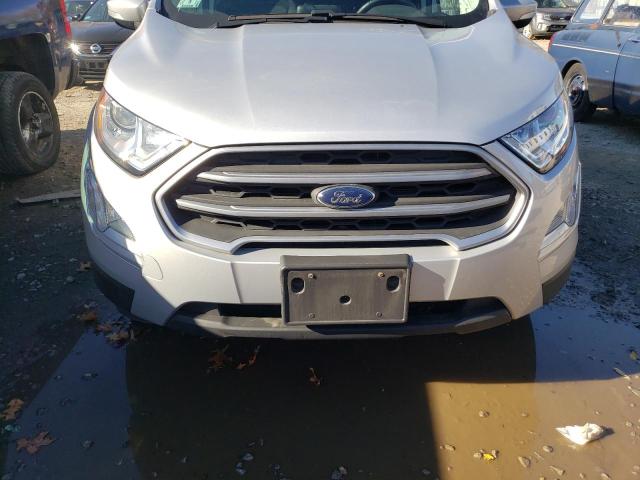 MAJ6P1UL6JC233127 - 2018 FORD ECOSPORT S SILVER photo 9