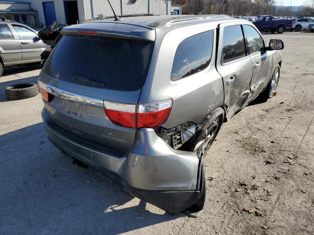 1C4SDJET4CC309124 - 2012 DODGE DURANGO CI GRAY photo 4