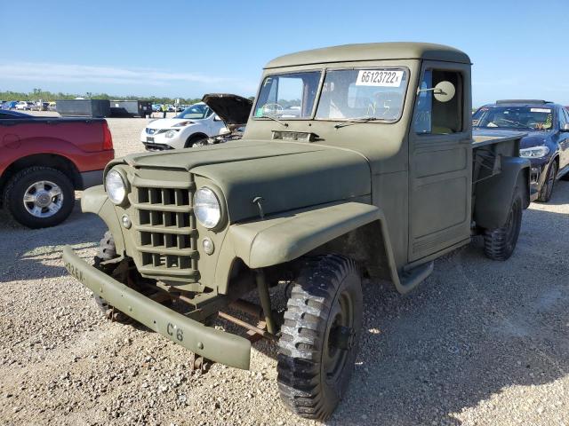T11627 - 1950 WILLY JEEP GREEN photo 2