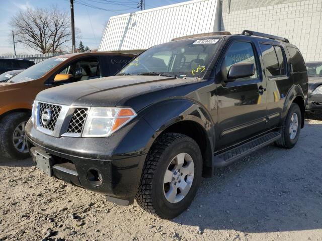 5N1AR18W77C623645 - 2007 NISSAN PATHFINDER BLACK photo 2