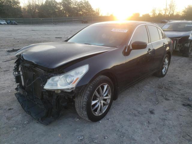 JNKCV61F99M354303 - 2009 INFINITI G37 BLACK photo 2