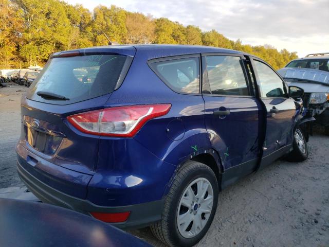 1FMCU0F77GUA80532 - 2016 FORD ESCAPE S BLUE photo 4