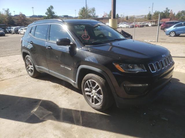 3C4NJCBB3KT706551 - 2019 JEEP COMPASS LA BLACK photo 1