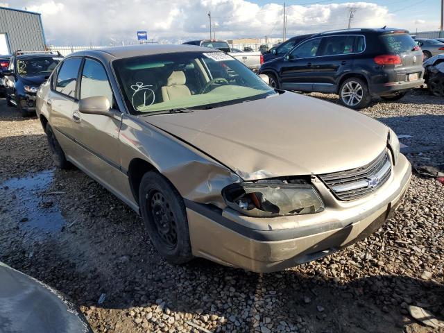 2G1WF52E959287360 - 2005 CHEVROLET IMPALA TAN photo 1