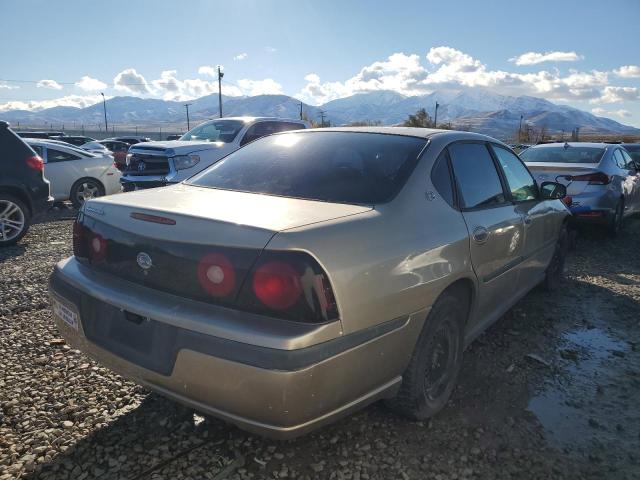 2G1WF52E959287360 - 2005 CHEVROLET IMPALA TAN photo 4