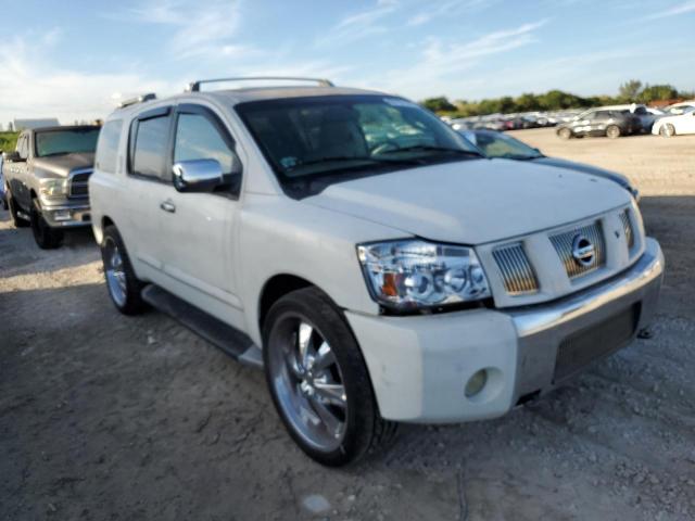 5N1AA08A64N725024 - 2004 NISSAN ARMADA SE WHITE photo 1