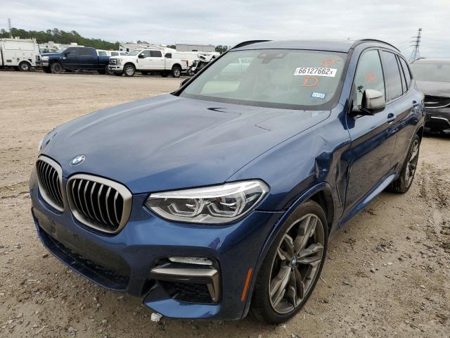 5UXTS3C54K0Z06590 - 2019 BMW X3 XDRIVEM BLUE photo 2