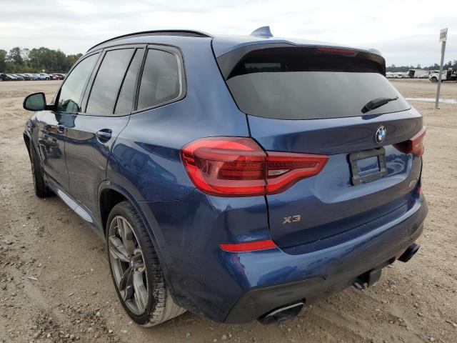 5UXTS3C54K0Z06590 - 2019 BMW X3 XDRIVEM BLUE photo 3