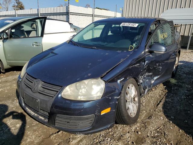 3VWSF71K96M674604 - 2006 VOLKSWAGEN JETTA 2.5 BLUE photo 2