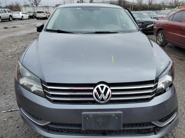 1VWBP7A3XCC043685 - 2012 VOLKSWAGEN PASSAT SE GRAY photo 5