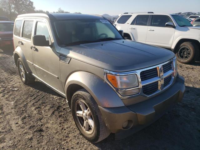 1D8GT58KX7W724666 - 2007 DODGE NITRO SLT BROWN photo 1