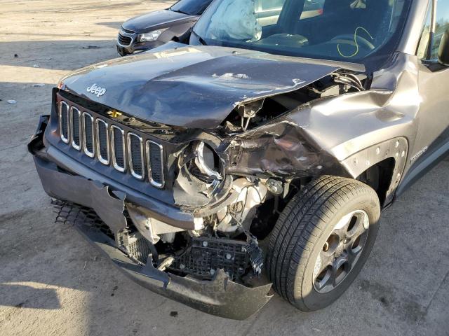 ZACCJAABXJPG70506 - 2018 JEEP RENEGADE S ნაცრისფერი ფოტო 9