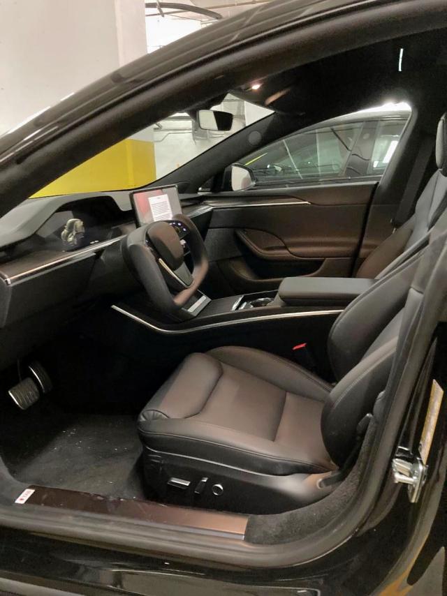 5YJSA1E52NF482835 - 2022 TESLA MODEL S Սև լուսանկար 5