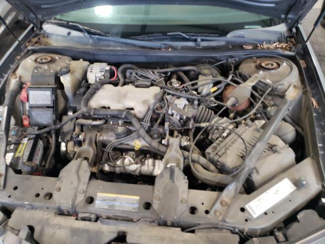 2G1WF52E249399156 - 2004 CHEVROLET IMPALA GRAY photo 7