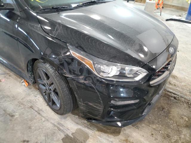 3KPF34AD8ME408186 - 2021 KIA FORTE GT L BLACK photo 9