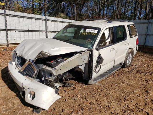 5LMEU68H44ZJ26380 - 2004 LINCOLN AVIATOR 白色 照片 1