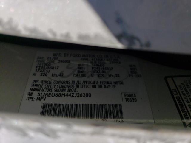 5LMEU68H44ZJ26380 - 2004 LINCOLN AVIATOR 白色 照片 13