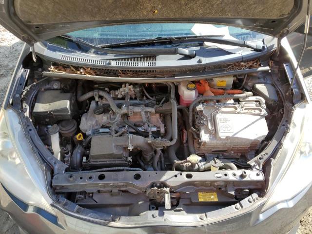 JTDKDTB31D1058673 - 2013 TOYOTA PRIUS C SILVER photo 7