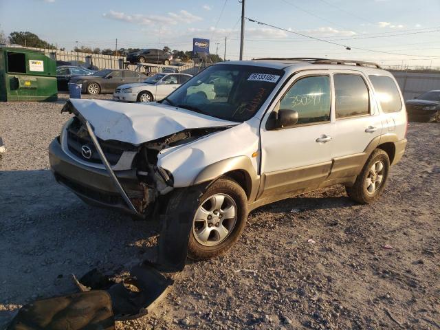 4F2CZ06194KM06162 - 2004 MAZDA TRIBUTE ES 白色 照片 2