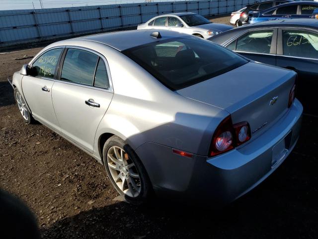 1G1ZG5E74CF165159 - 2012 CHEVROLET MALIBU LTZ ვერცხლისფერი ფოტო 2
