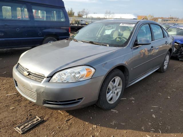 2G1WB57K591180403 - 2009 CHEVROLET IMPALA GRAY photo 2